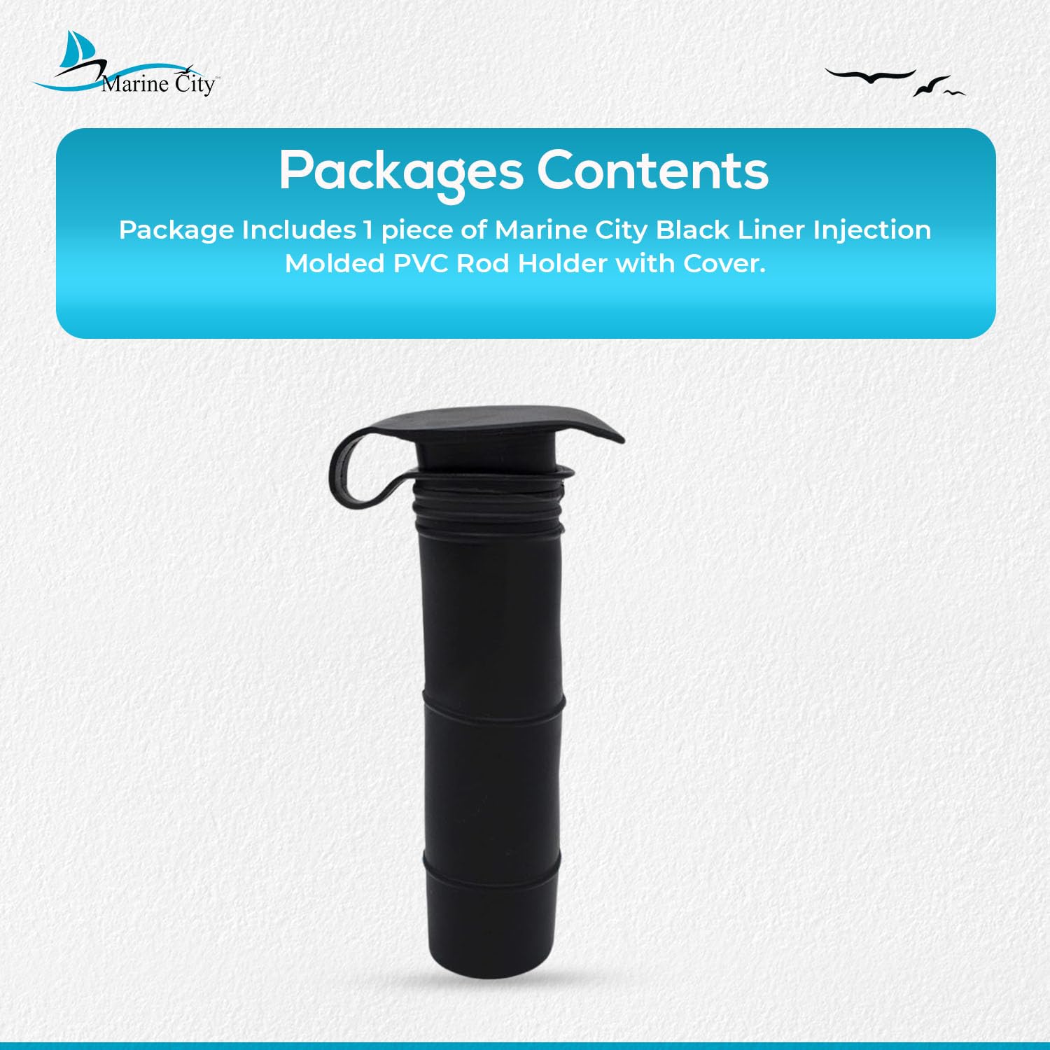 MARINE CITY rod holder used on yacht, boat, or kayak