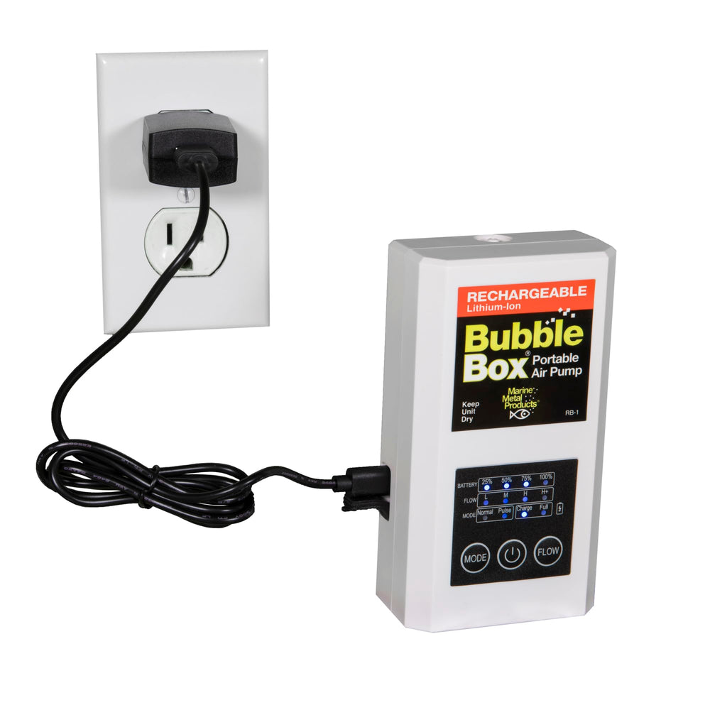 RB-1 indicator lights displaying battery life, air flow, mode and charging