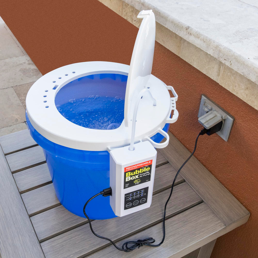 Marine Metal RB-1 Bubble Box suitable for both saltwater and freshwater use.