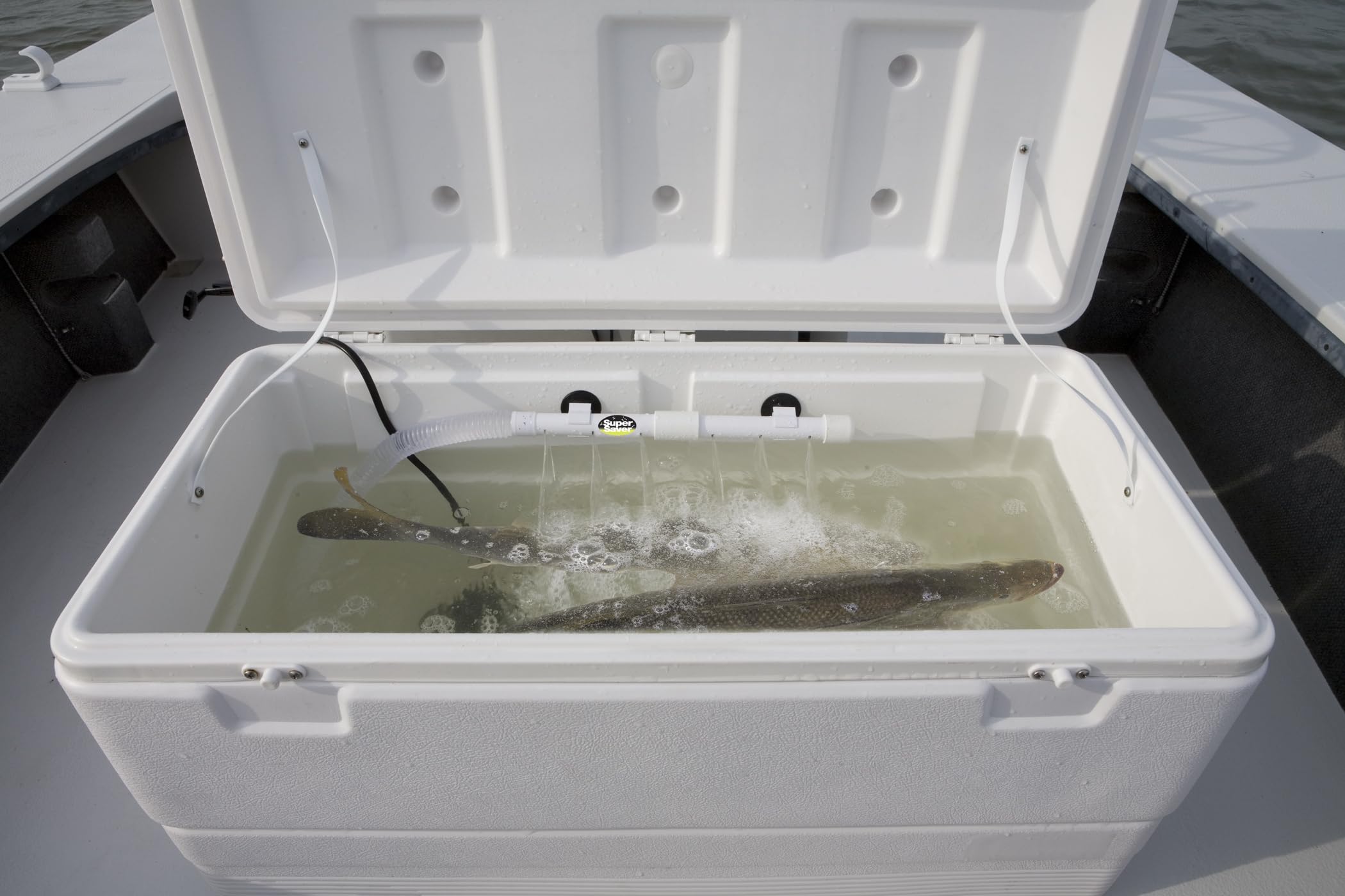 Marine Metal SS-212 installation setup for freshwater and saltwater use.