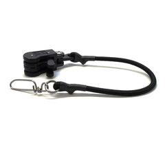 Marine & Outdoor Hal-Lock outrigger pulley 12-inch; secure halyard lock on deck.