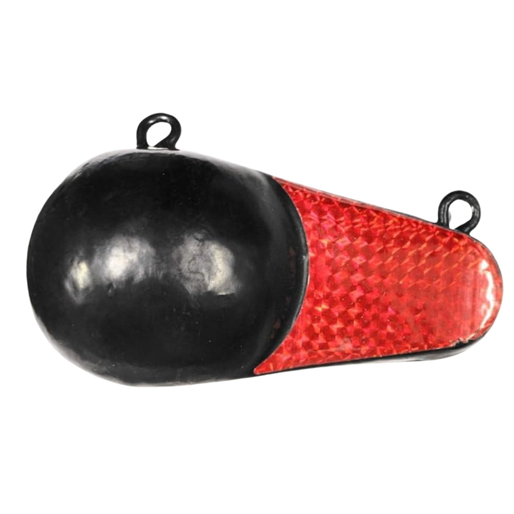 MarineNow coated downrigger oval cannon-ball weight with vinyl finish protects boat and gear.