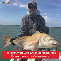 Marker 54 Trout Ticklr balanced swim promotes finesse presentations for wary fish