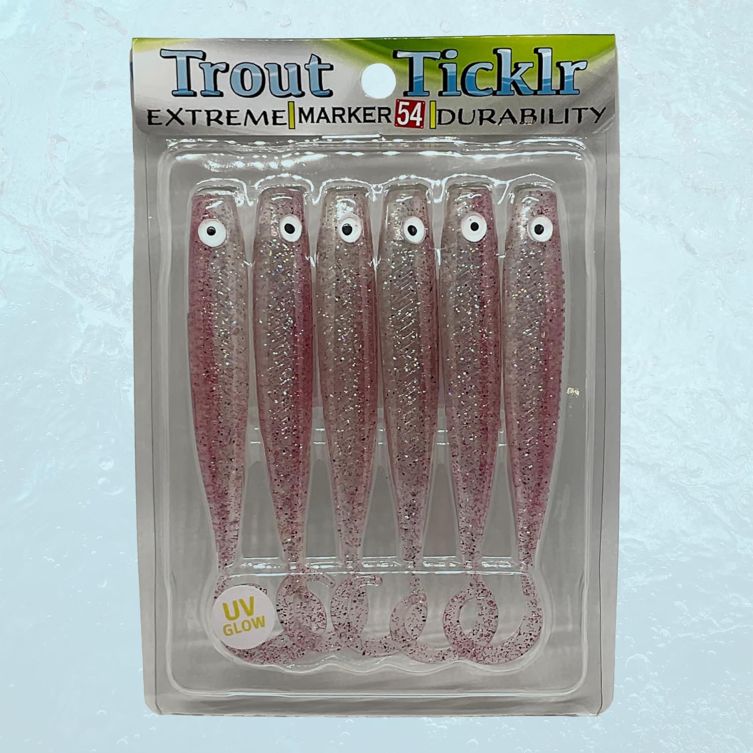 Marker 54 Trout Ticklr inshore lure ready for redfish, snook, and trout applications