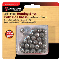 Marksman AMMO slingshot 3-8-inch steel shot for precise target practice