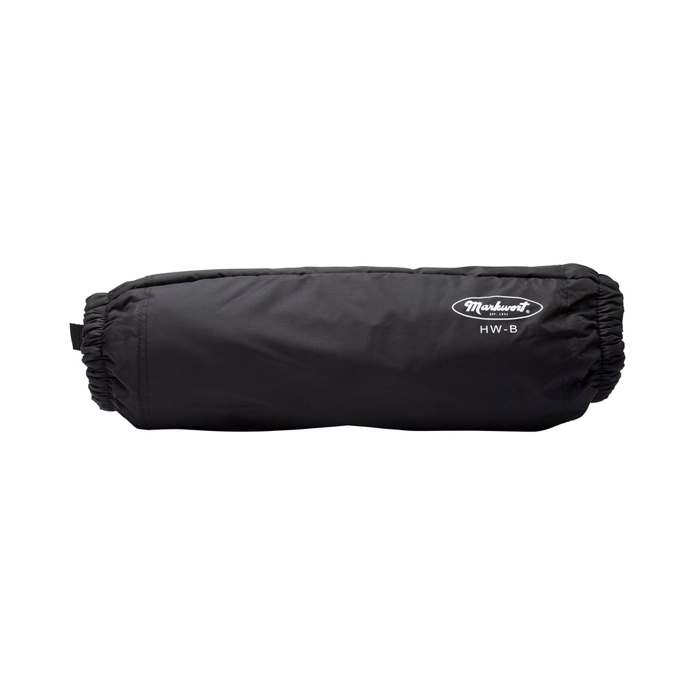 Markwort adult hand warmer in black, front view, cozy warmth for chilly outdoor activities
