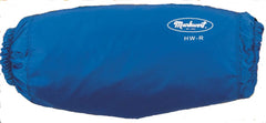 Markwort adult hand warmer royal blue, front view with adjustable waist strap for warm hands