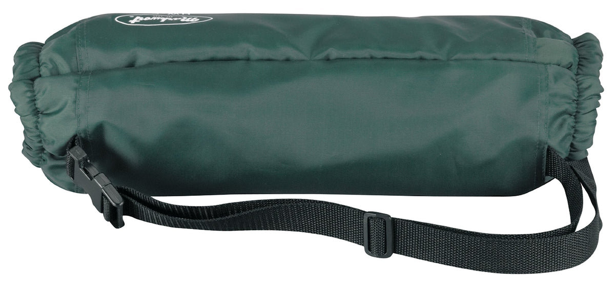 Markwort hand warmer in dark green with soft fleece lining for warmth