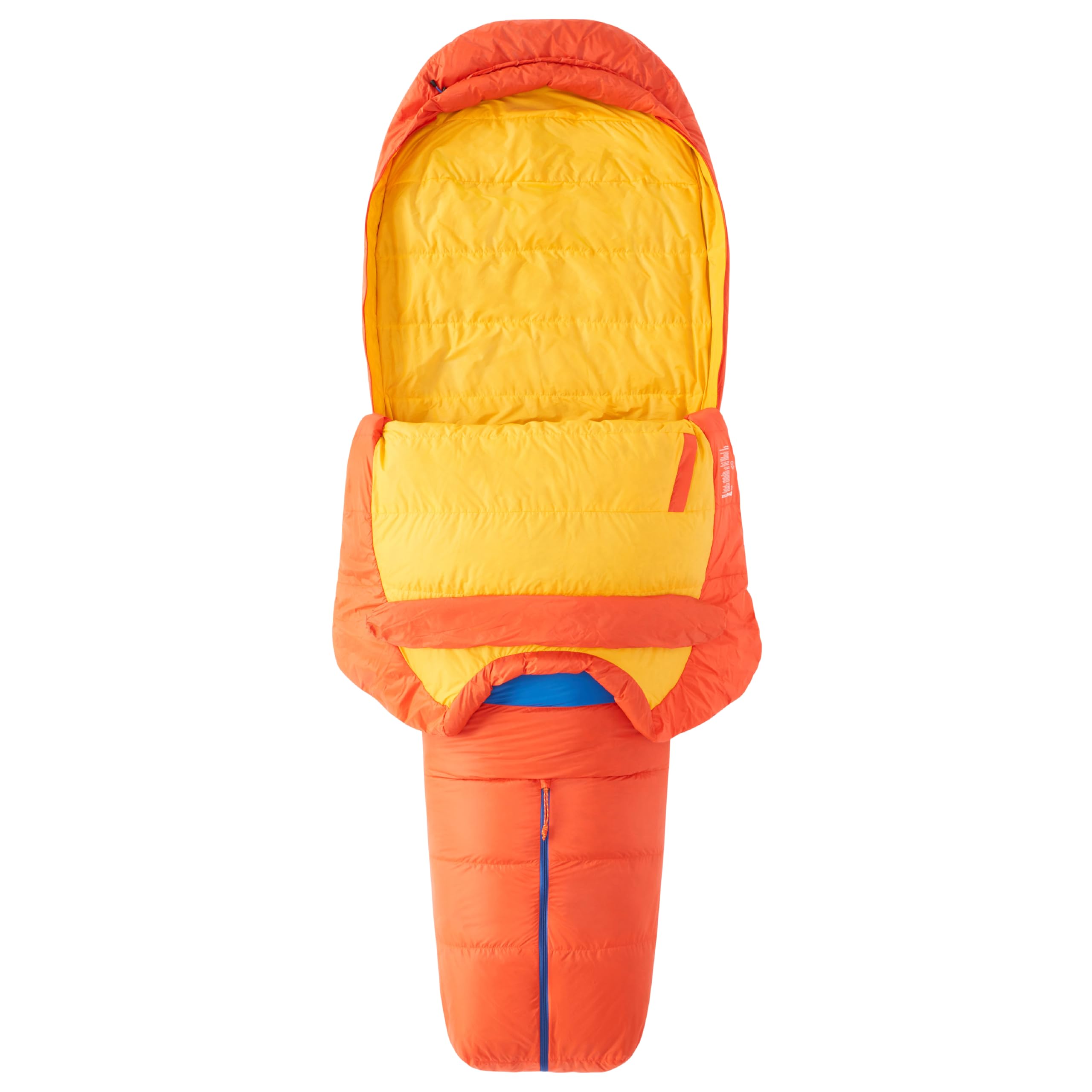 Marmot Always Summer 40-degree down image highlighting 650-fill warmth for cool nights