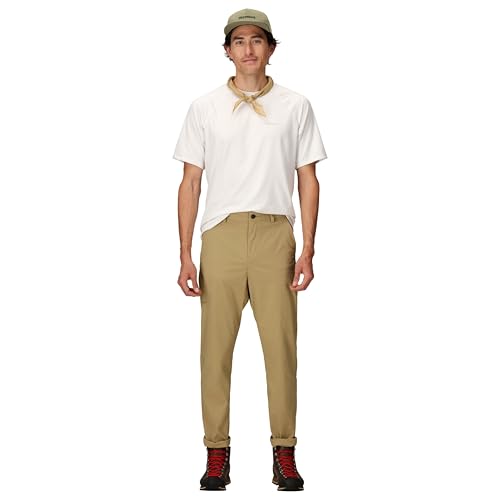 MARMOT Arch Rock Pant Shetland 34—back view with water-repellent finish.