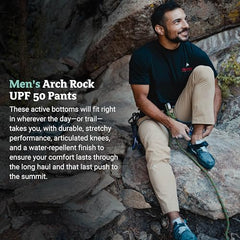 MARMOT Arch Rock Pant Shetland 34—waist area with belt loops for secure fit.