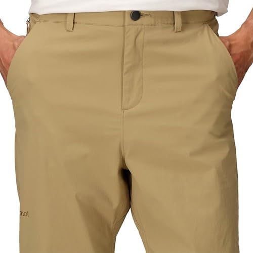 MARMOT Arch Rock Pant Shetland 34—fabric close-up shows quick-drying performance.