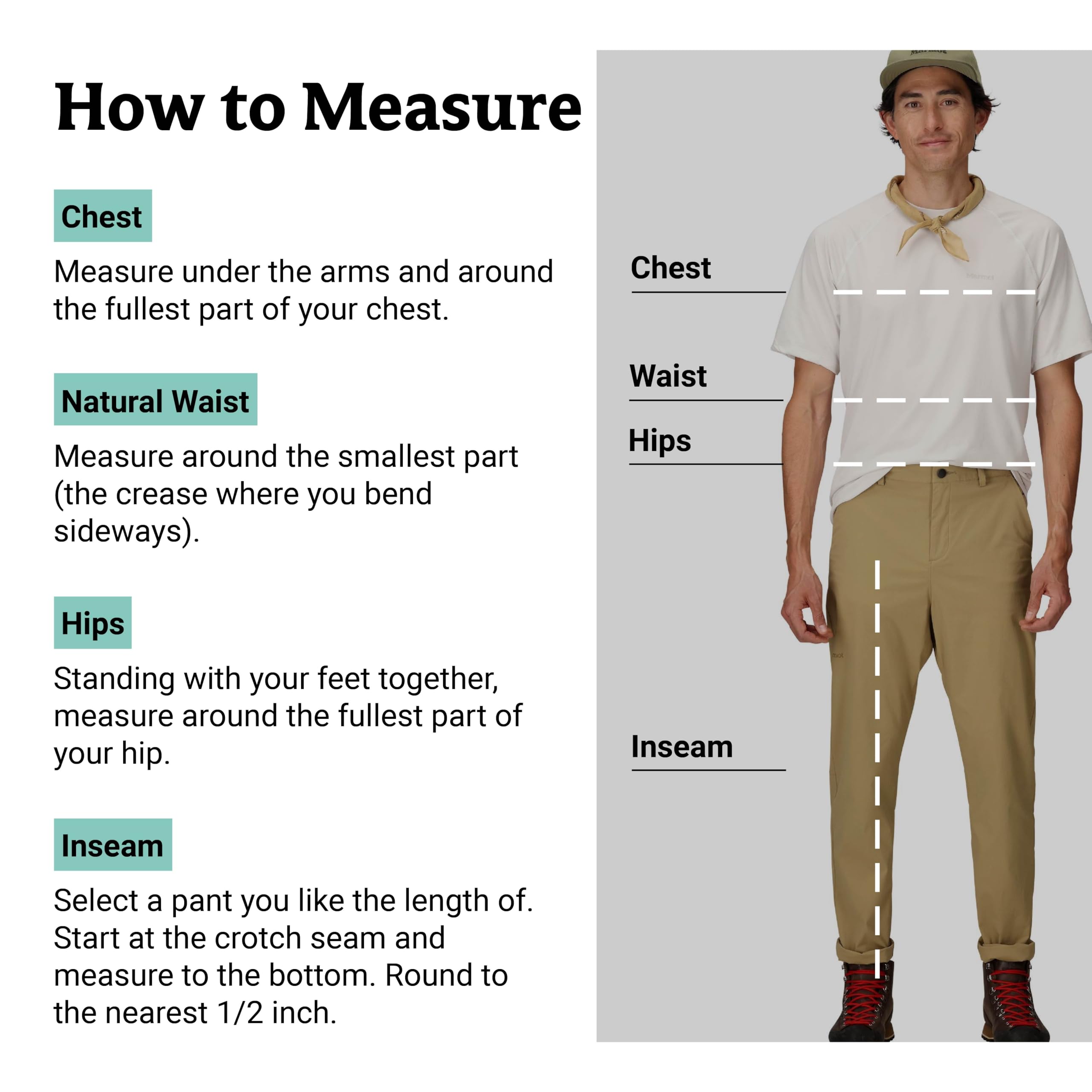 MARMOT Arch Rock Pant Shetland dwr-finish helps shed light rain on trail