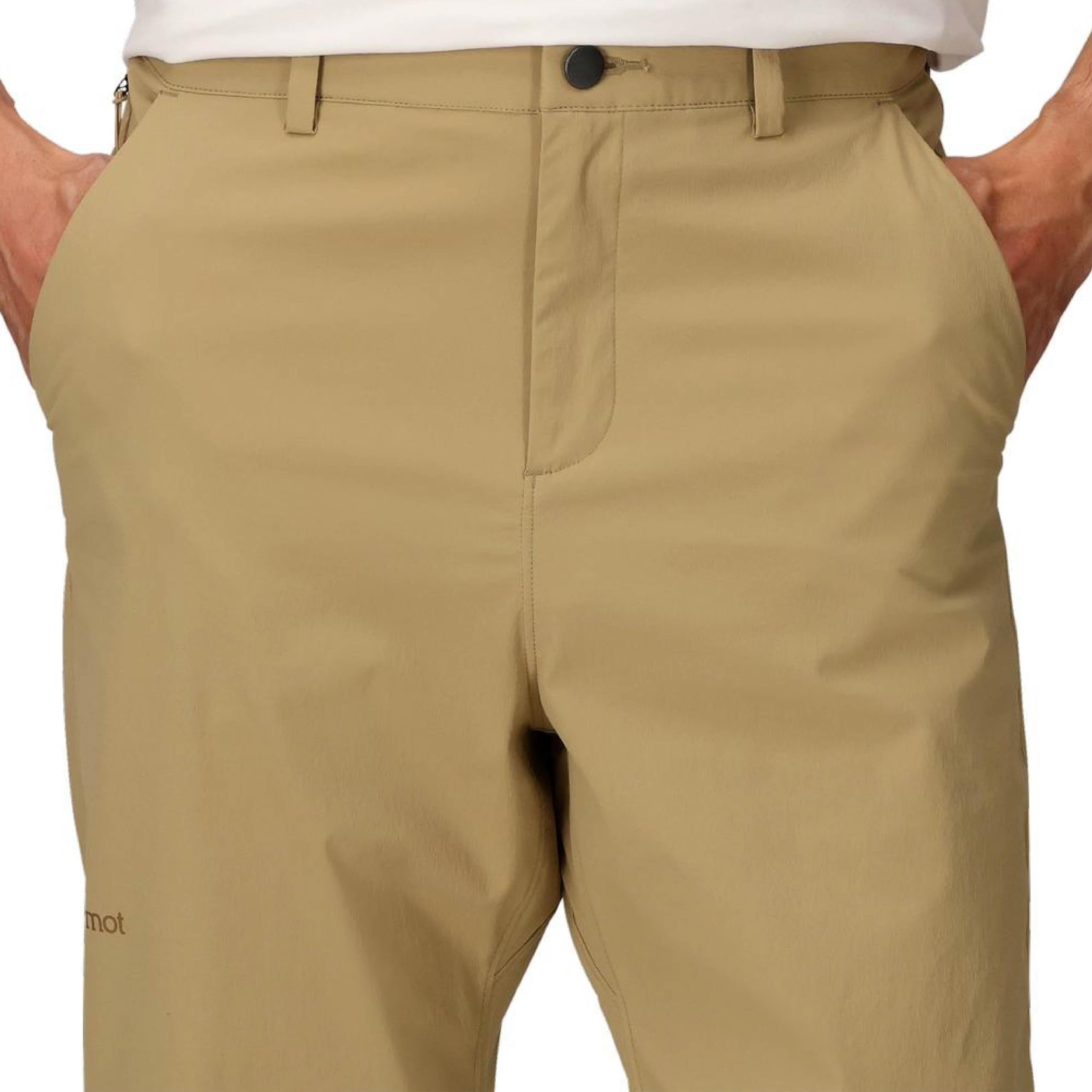 MARMOT Arch Rock Pant Shetland upf50 provides sun protection on exposed routes