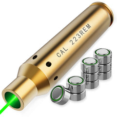 Marmot brass-construction bore sight emphasizes durable, wobble-free alignment.