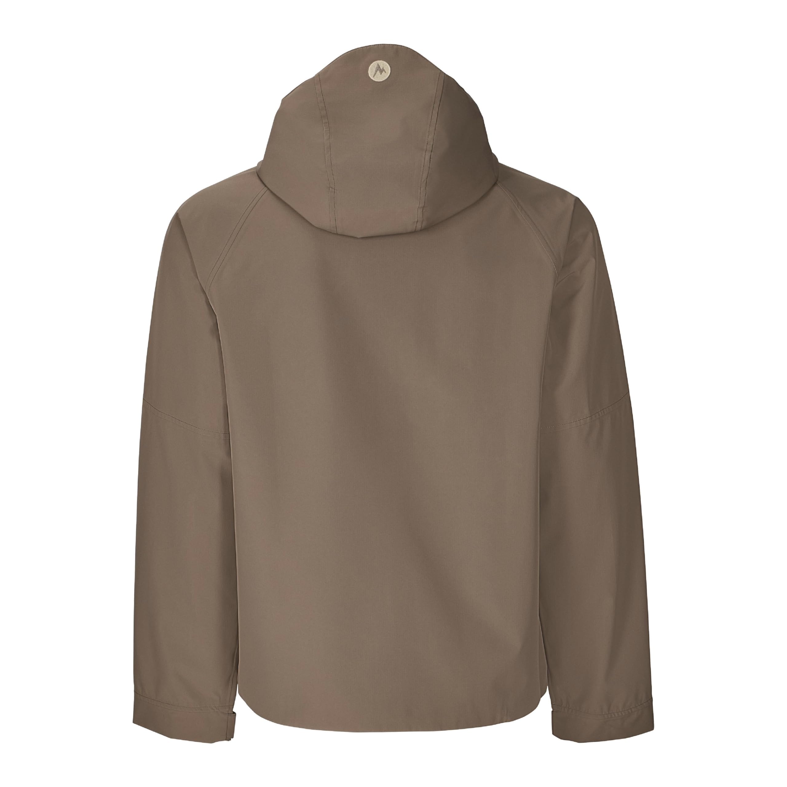 Marmot Cascade in-action hiking image demonstrates versatile protection in light rain
