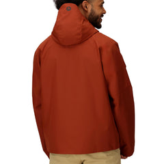 MARMOT Cascade jacket rear detail highlights breathable fabric for all-day comfort.