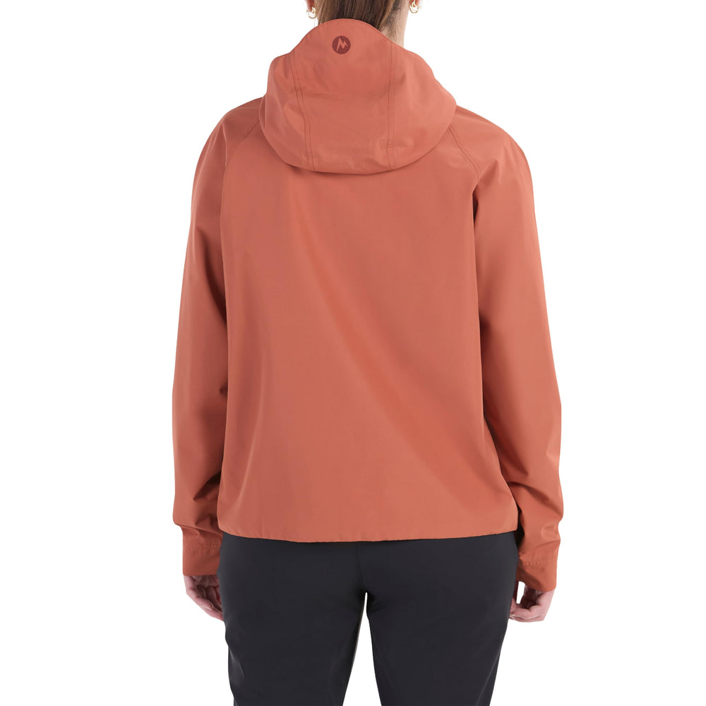MARMOT Cascade Auburn back view highlighting full coverage
