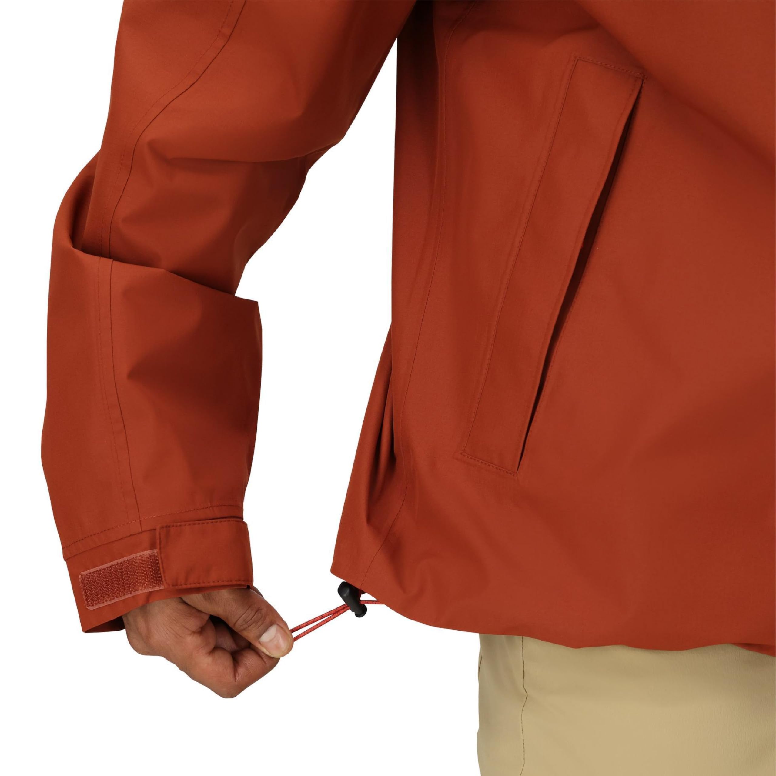 MARMOT Cascade seam-taped construction showcases durable, leak-proof seams.