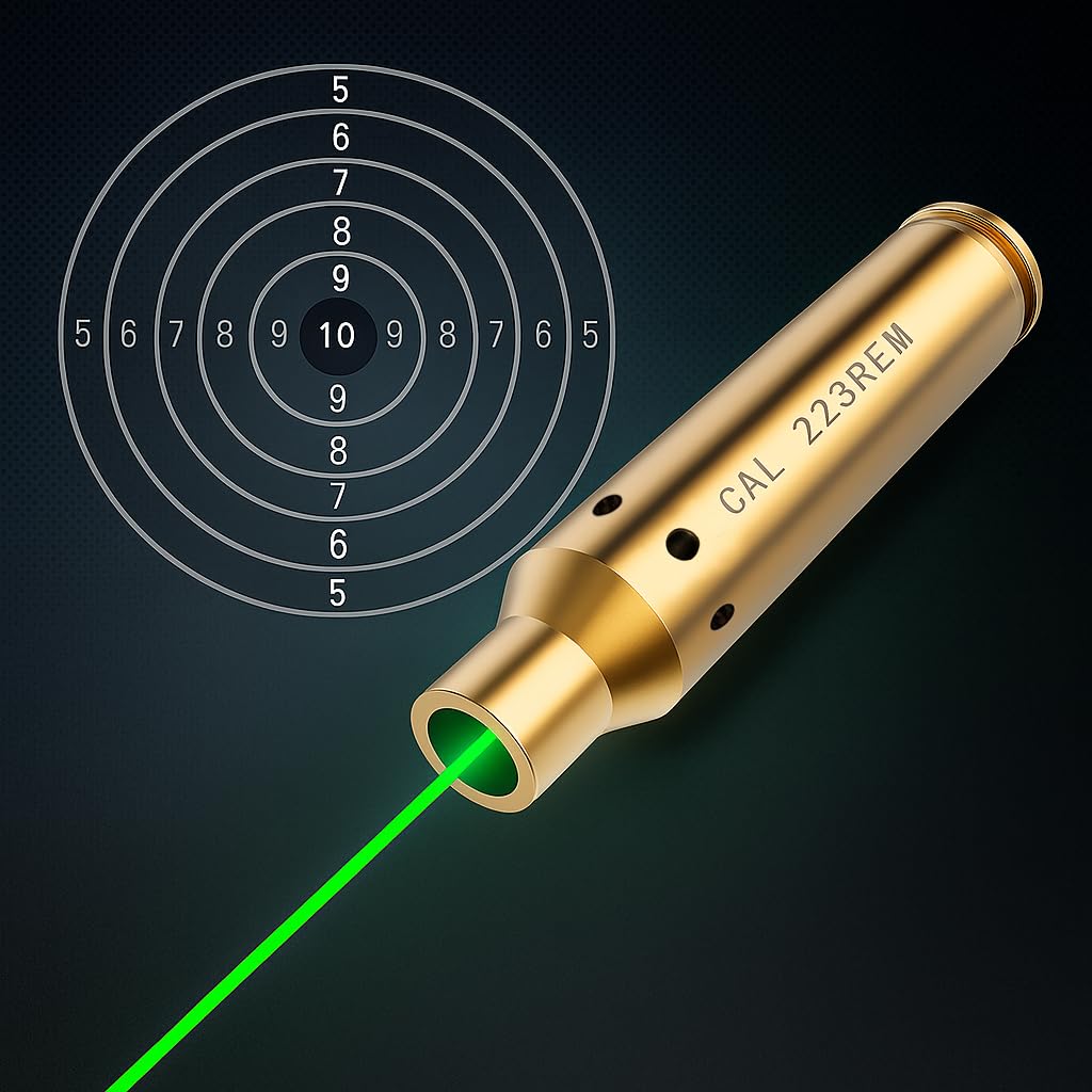 Marmot compact bore sight kit for field zeroing on the go.