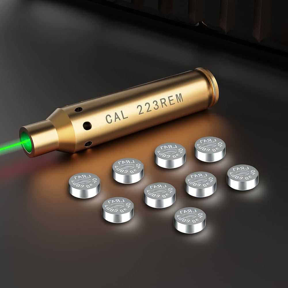 Marmot bright-green beam enhances outdoor sighting and targeting.