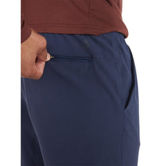 Marmot Elche Joggers Arctic Navy back pocket detail supports secure belongings