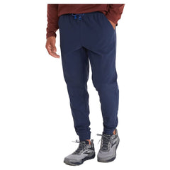 Marmot Elche Joggers Arctic Navy front view shows flexible 4-way stretch for easy movement
