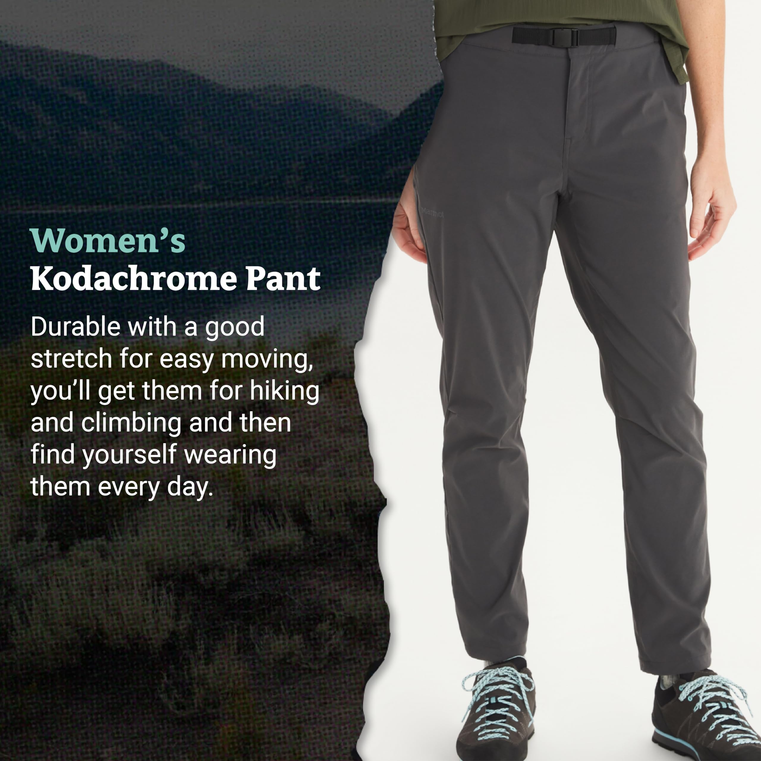 MARMOT Kodachrome Pant quick-dry fabric during activity