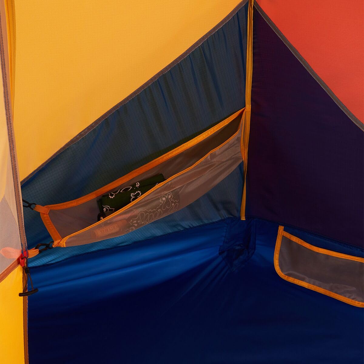Marmot Limelight Tent lampshade pocket offers ambient night lighting
