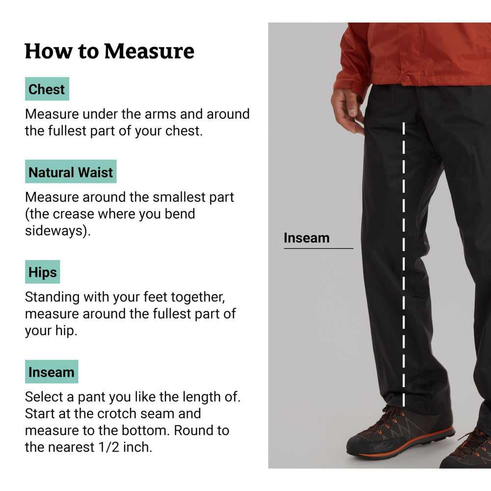 MARMOT PreCip Eco elastic waistband with snap closure for secure comfort
