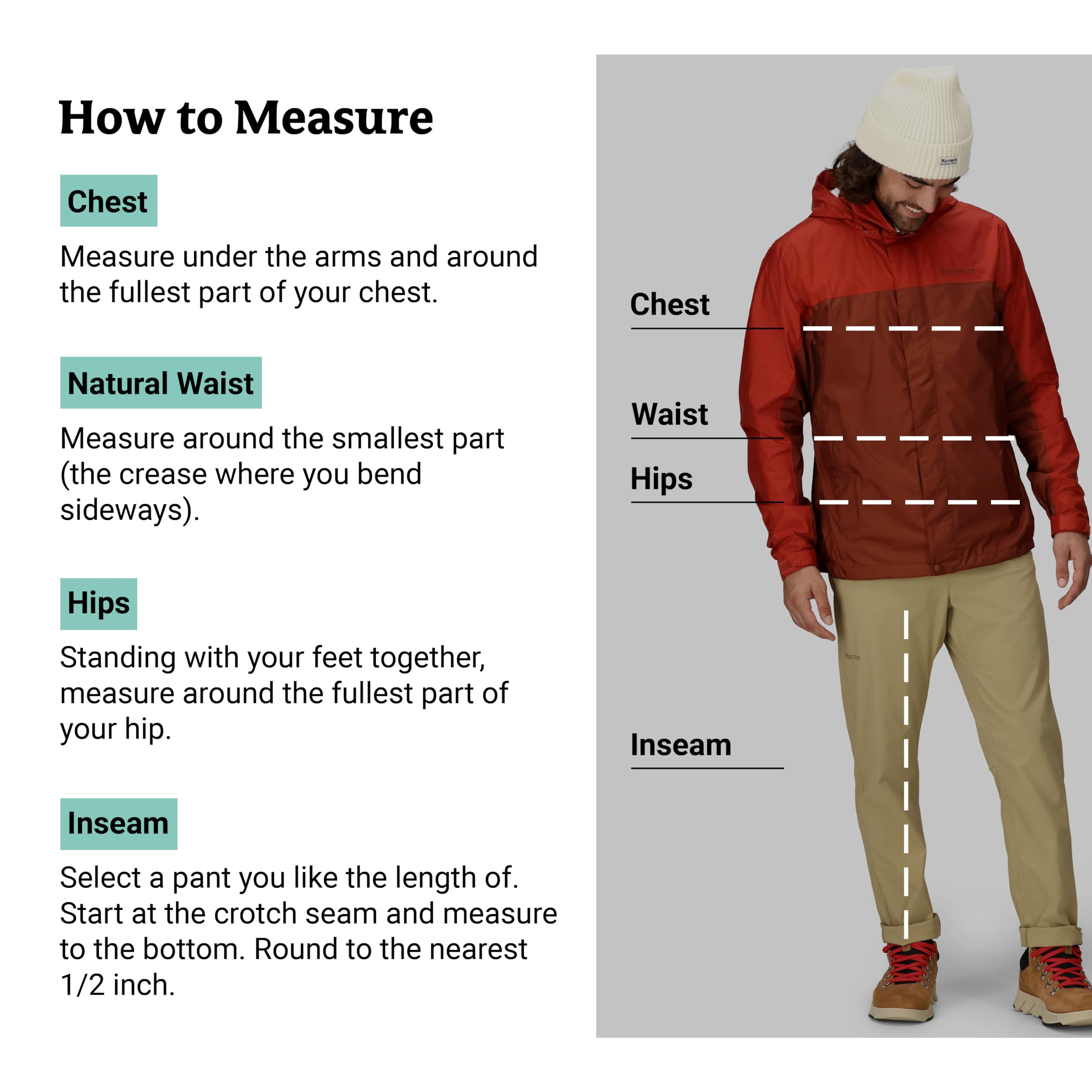 MARMOT PreCip Eco zippered pockets highlight secure storage.