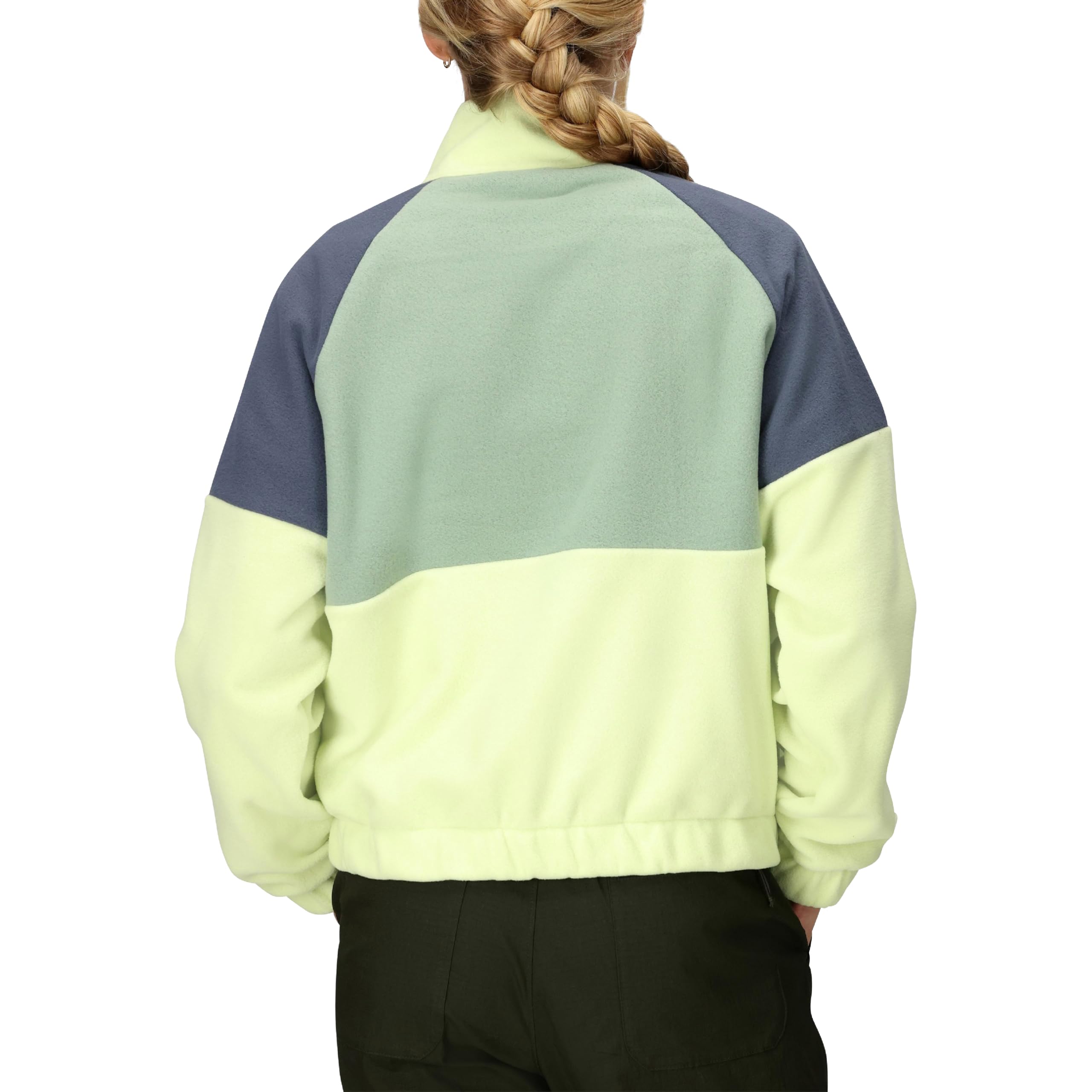 MARMOT Retro Rocklin half-zip back view shows versatile layering for breezy days.