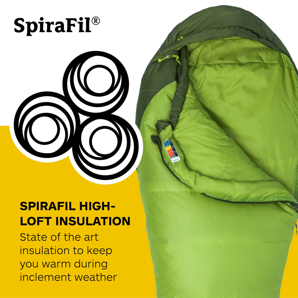 Marmot Trestles 30 water-resistant fabric on the shell protects against light rain