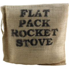 Marsh Kettles rocket stove ignition is quick and gravity-fed for reliability.