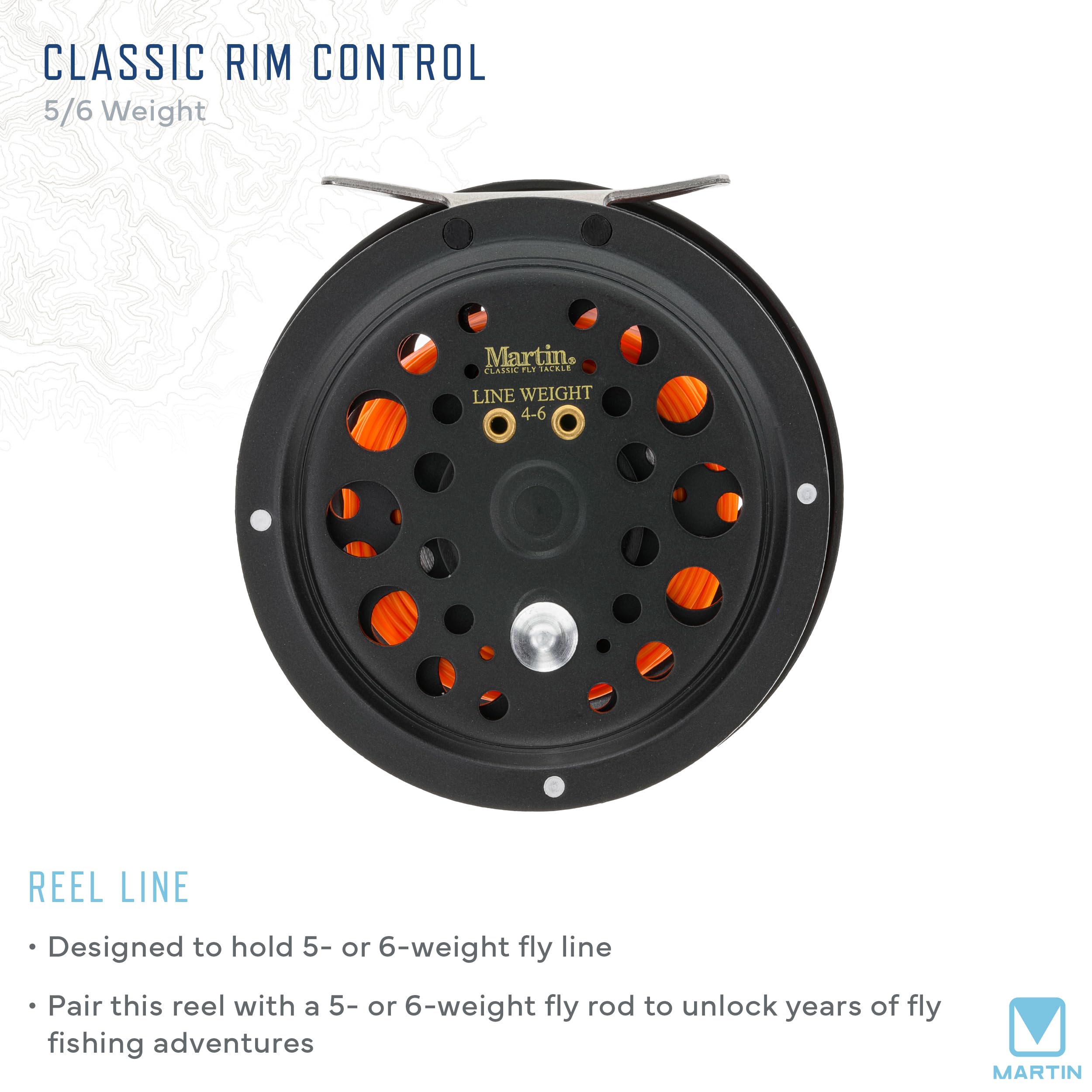 Interior spool showing backing capacity
