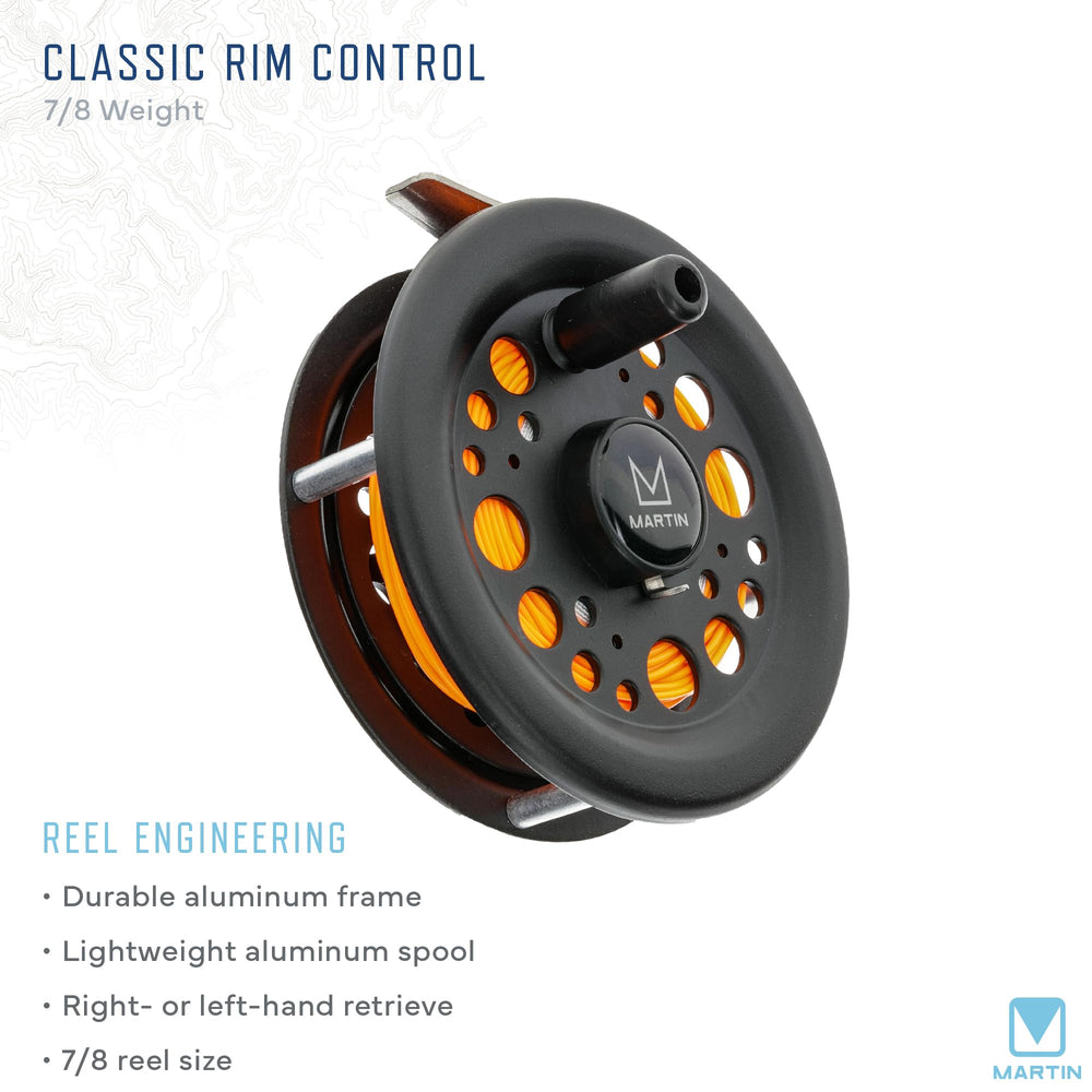 Push-button release and on/off drag control on the reel