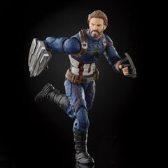 Marvel Hasbro Captain America 15cm figure with accessories pack enhances play and display options