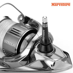Lightweight, aircraft-grade aluminum MARVELURE reel stand (0.21 oz / 6 g)