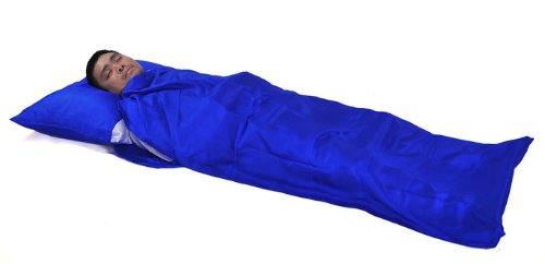 Marycrafts silk liner laid flat shows ultra-light packability