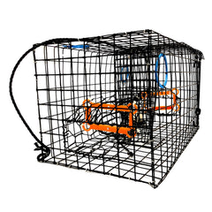 Includes 15 ft rope and 6" white float for locating the trap