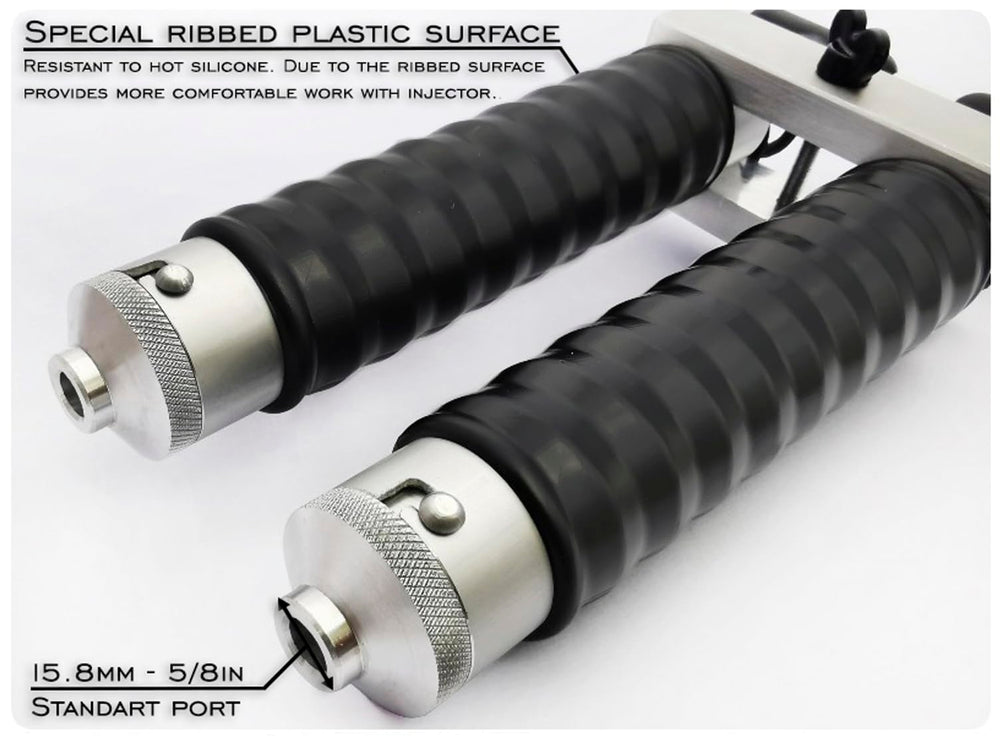 Maryllsmolds injector sealing rings prevent plastisol leaks during use