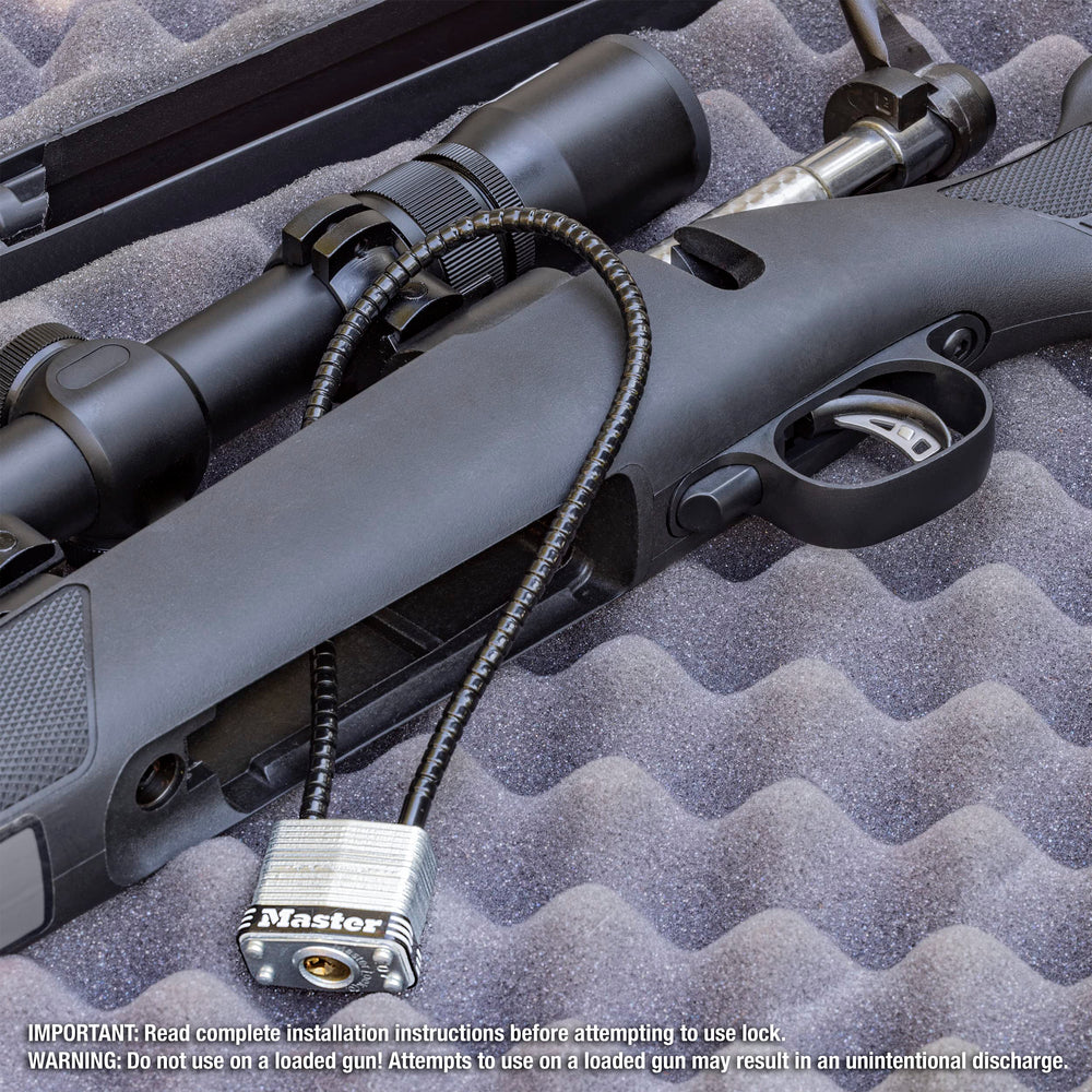 California DOJ approved firearm safety device label on 107DSPT