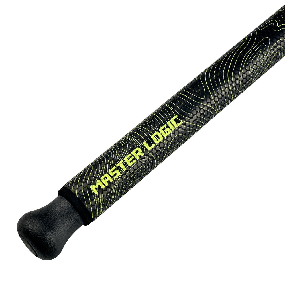 MASTER LOGIC 2-piece-s-glass-carbon-rod balances sensitivity and strength for catfish