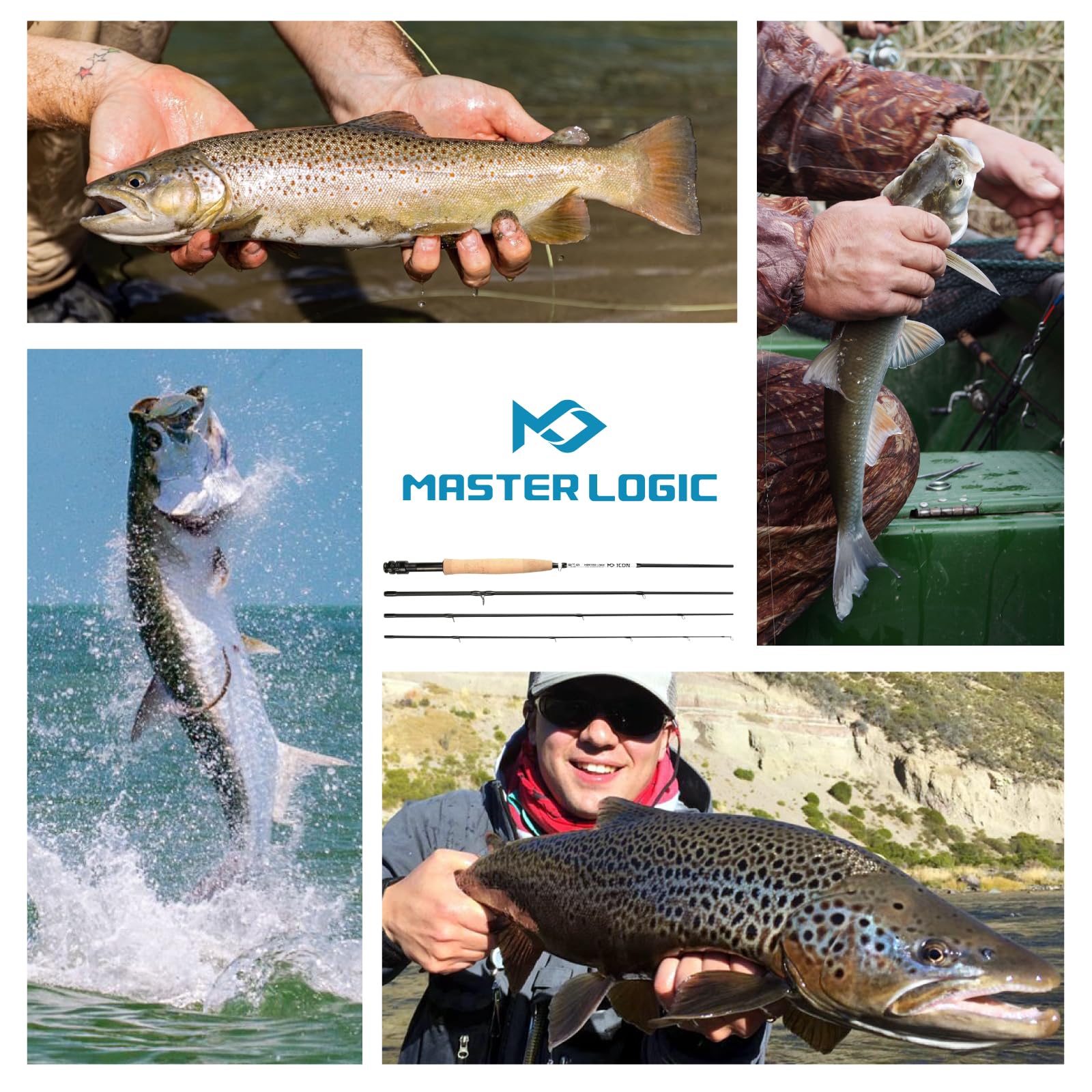 Master Logic accessories pack features zinger, nipper, leader, and spare tools.