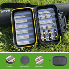 Master Logic carrying case with gear pockets keeps tackle organized on trips.