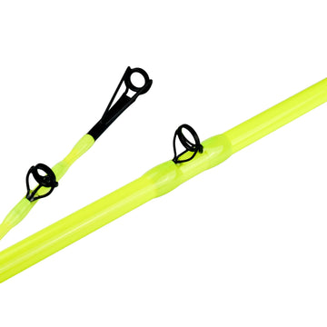 MASTER LOGIC catfish rod EVA grip provides non-slip control during long casts.
