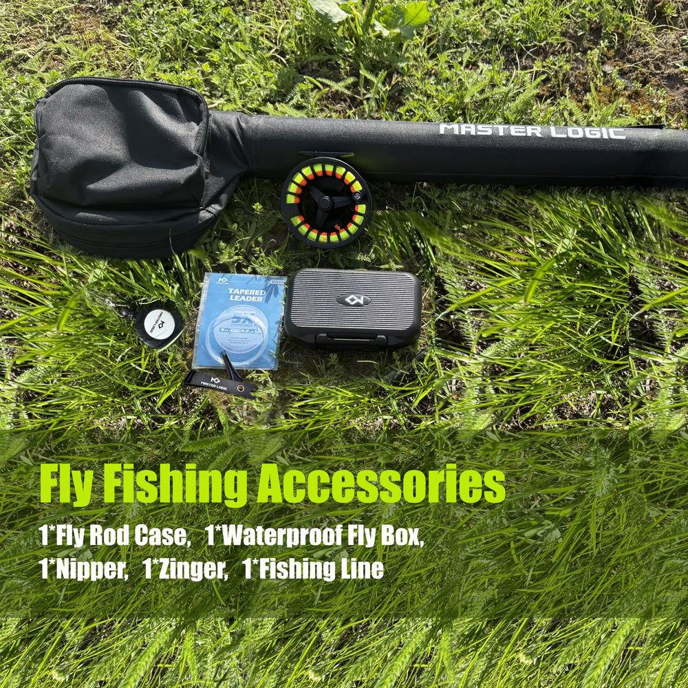 Master Logic fly box open reveals ample storage for up to 200 flies.