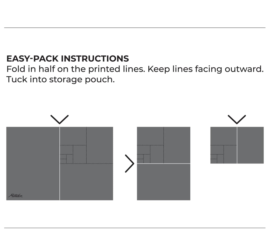 Matador Pocket Blanket 4.0 white at an outdoor concert scenario.