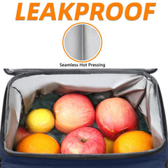 MATEIN cooler backpack leakproof liner closeup shows secure spill containment