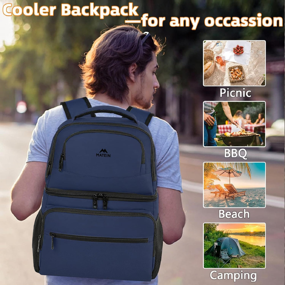 MATEIN side pocket bottle holders simplify beverage access